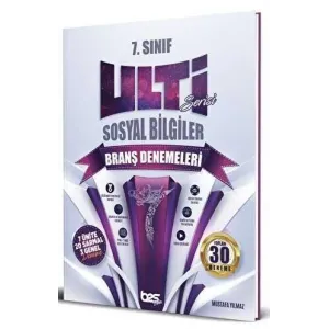Bes Yayınları 7. Sınıf Sosyal Bilgiler Ulti Serisi Denemeleri