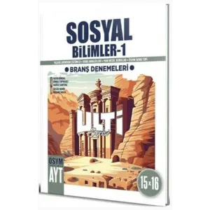 Bes Yayınları AYT Sosyal Bilimler 1 Branş Denemeleri