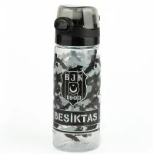 Beşiktaş Matara Plastik 500 Ml Siyah 23390