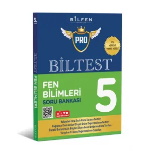 Bilfen Yayıncılık 5. Sınıf Fen Bilimleri Biltest Pro Soru Bankası