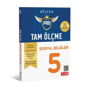 Bilfen Yayıncılık 5. Sınıf Sosyal Bilgiler Tam Ölçme Pro Etkinlikli Soru Bankası