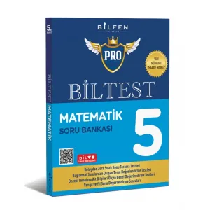 Bilfen Yayıncılık 5.Sınıf Biltest Pro Matematik Soru Bankası