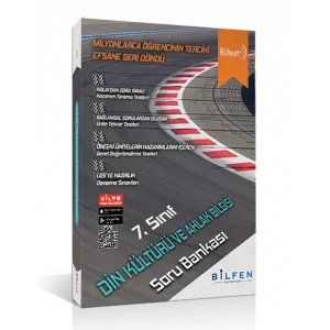 Bilfen Yayıncılık 7. Sınıf Din Kültürü ve Ahlak Bilgisi Biltest Soru Bankası