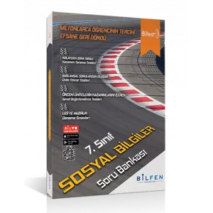 Bilfen Yayıncılık 7. Sınıf Sosyal Bilgiler Biltest Soru Bankası