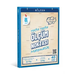 Bilfen Yayıncılık 8. Sınıf Matematik Hafta Hafta Ölçüm Noktası