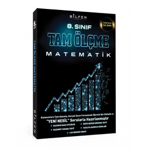 Bilfen Yayıncılık 8. Sınıf Matematik Tam Ölçme Soru Bankası