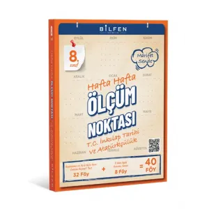 Bilfen Yayıncılık 8. Sınıf T.C. İnkılap Tarihi ve Atatürkçülük Ölçüm Noktası