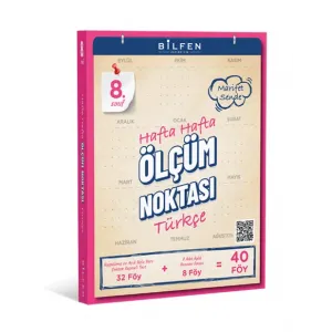 Bilfen Yayıncılık 8.SINIF TÜRKÇE HAFTA HAFTA ÖLÇÜM NOKTASI ( YENİ )