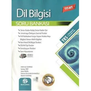 Bilgi Sarmal Yayınları TYT AYT Dil Bilgisi Soru Bankası