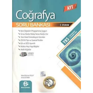 Bilgi Sarmal Yayınları  YKS AYT Coğrafya Soru Bankası