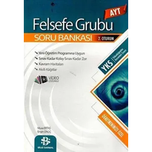 Bilgi Sarmal Yayınları AYT Felsefe Grubu Soru Bankası