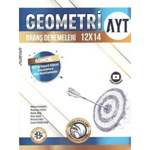 Bilgi Sarmal Yayınları AYT Geometri 12 x 14 Branş Denemeleri