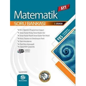 Bilgi Sarmal Yayınları AYT Matematik Soru Bankası - 2. Oturum