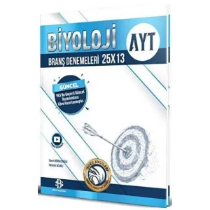 Bilgi Sarmal Yayınları Bilgi Sarmal AYT Biyoloji 25 x 13 Branş Denemeleri