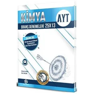 Bilgi Sarmal Yayınları Bilgi Sarmal AYT Kimya 25 x 13 Branş Denemeleri