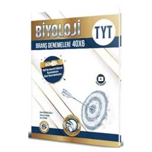 Bilgi Sarmal Yayınları TYT Biyoloji 40 x 6 Branş Denemeleri