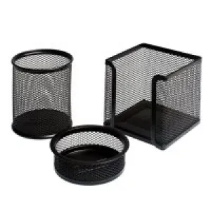 Bion 3lü Perfore Set Tepside Siyah 9305