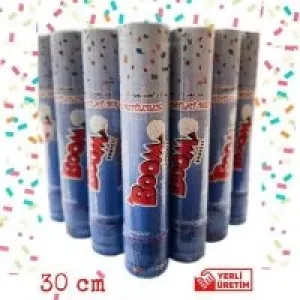 Boom Konfeti 30 Cm_renkli Seri Bk-001