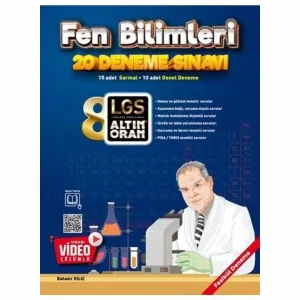 Borealis Yayıncılık 8. Sınıf Fen Bilimleri 20 Deneme Sınavı