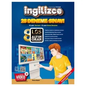 Borealis Yayıncılık 8. Sınıf LGS İngilizce Altın Oran 28 Deneme