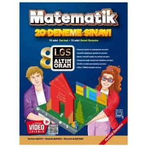 Borealis Yayıncılık 8. Sınıf Matematik 20 Deneme Sınavı