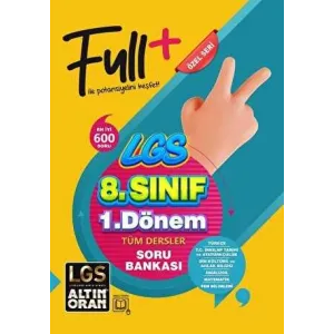 Borealis Yayıncılık Altın Oran LGS 8. Sınıf Tüm Dersler 1. Dönem Soru Bankası