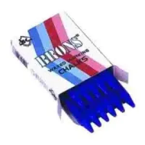 Brons Br-254 Yağlı Marka Tebeşir 12li Mavi