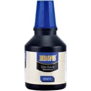 Brons Br-351 Tahta Kalem Mürekkebi Mavi 30 Cc.