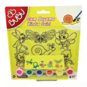 Bu-bu 00072 Cam Boyama 6li