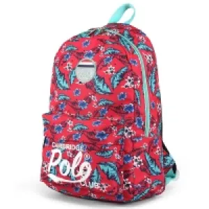 Cambridge Polo Club İsland Roamer İki Bölmeli Unisex Sırt Çantası Cpo4022-0003-kırmızı Bntt