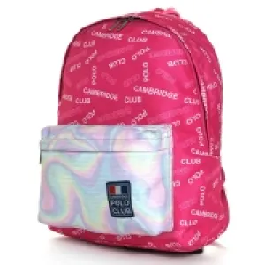 Cambridge Polo Club Rococo Ön Bölmeli Unisex Çocuk İlkokul Çantası Cpo4010-0026-pembe Bntt