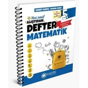 Çanta Yayınları 5. Sınıf Matematik Alıştıran Defter