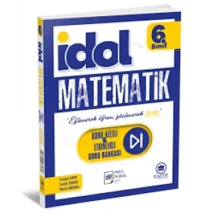 ÇANTA YAYINLARI 6. SINIF İdol Matematik Konu Özetli Etkinlikli Soru Bankası 4 Fasikül