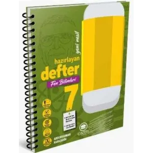 Çanta Yayınları 7. Sınıf Fen Bilimleri Okula Yardımcı Hazırlayan Defter