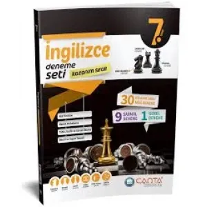 ÇANTA YAYINLARI 7. SINIF İngilizce Kazanım Sıralı Deneme Seti