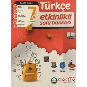 Çanta Yayınları 7. Sınıf Türkçe Etkinlikli Kazanım Soru Bankası