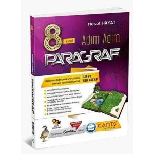 Çanta Yayınları 8. Sınıf Adım Adım Paragraf Soru Bankası