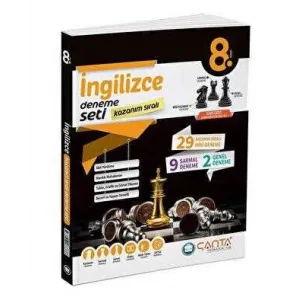 Çanta Yayınları 8. Sınıf İngilizce Kazanım Sıralı Deneme Seti
