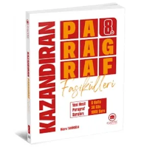 ÇANTA YAYINLARI 8. SINIF Kazandıran Paragraf Fasikülleri (6 Fasikül) + Deneme Sınavı
