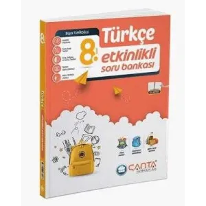 Çanta Yayınları 8. Sınıf Kazanım Türkçe Soru Bankası 2024