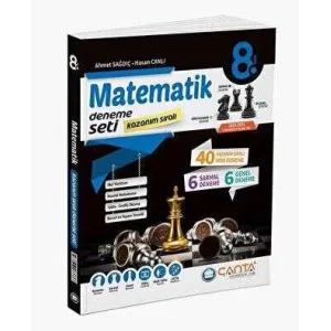 Çanta Yayınları 8. Sınıf Matematik Kazanım Sıralı Deneme Seti