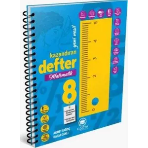 Çanta Yayınları 8. Sınıf Matematik Okula Yardımcı Kazandıran Defter