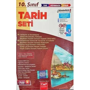 Çap Yayınları 10. Sınıf Anadolu Lisesi Tarih Seti