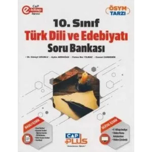 Çap Yayınları 10. Sınıf Türk Dili ve Edebiyatı Plus Soru Bankası