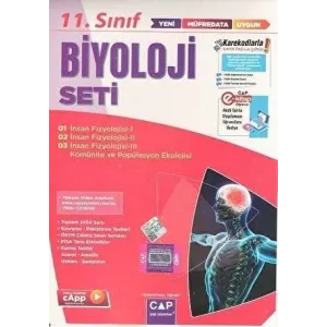 Çap Yayınları 11. Sınıf Anadolu Biyoloji Seti