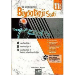 Çap Yayınları 11. Sınıf Anadolu Lisesi Biyoloji Seti