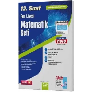 Çap Yayınları 12. Sınıf Fen Lisesi Matematik Seti