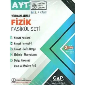 Çap Yayınları 2023 AYT Fizik Seti