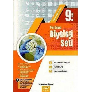 Çap Yayınları 9. Sınıf Fen Lisesi Biyoloji Seti