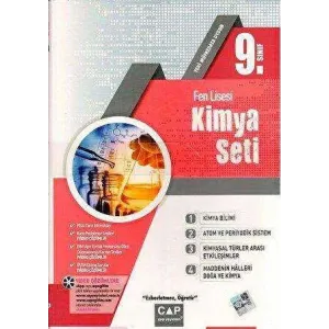 Çap Yayınları 9. Sınıf Fen Lisesi Kimya Seti